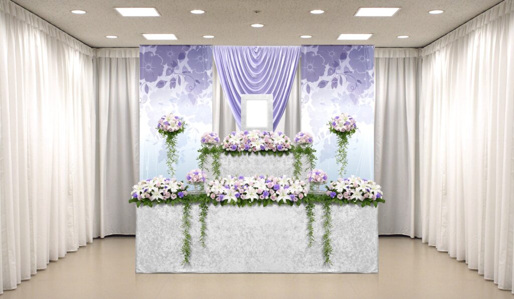 埼玉県の葬儀の祭壇の画像5