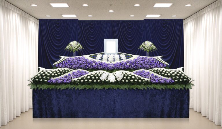 八潮市の葬儀の祭壇の画像12