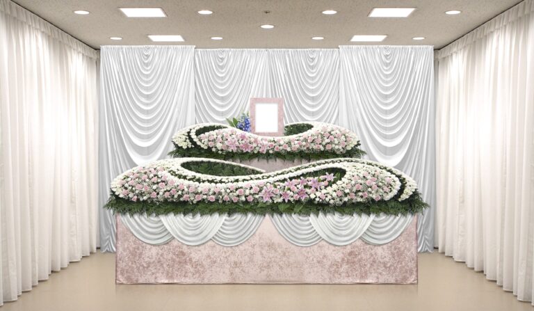 八潮市の葬儀の祭壇の画像13